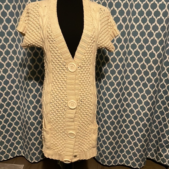 C Concept cable sweater , womens small - Picture 6 of 6